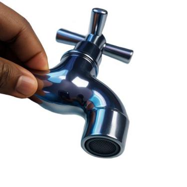 Imagem de Torneira de Parede para Tanque ou Lavanderia com Alta Resistência e Pr