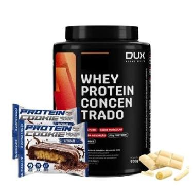 Imagem de Kit Dux Nutrition Whey Concentrado + 2x Cookies Proteintech-Unissex