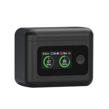Imagem de Caixa de carregamento portátil 2 estojo de armazenamento de bateria USB USB-C carregador para bateria Insta360 X5