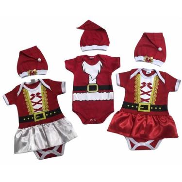 Imagem de Body de bebê natal com gorro - Mimids , Meninos, P