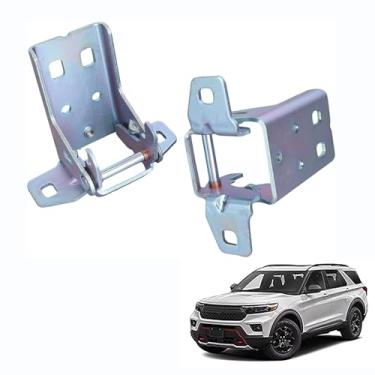 Imagem de PHEZEN 2 peças de dobradiças inferiores dianteiras 55275464AC compatíveis com Dodge Ram 1500 2500 3500 1996-2002 lado esquerdo do motorista ou lado direito do passageiro, conjunto de dobradiça da