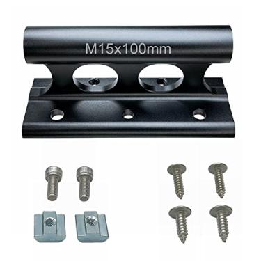 Imagem de ODIER Suporte de garfo de bicicleta para rack de teto de carro, caminhão, armazenamento de cama, transporte, garfo de bicicleta