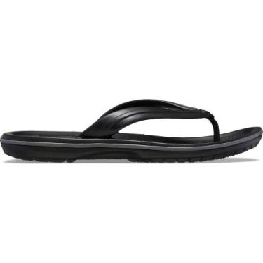 Imagem de Chinelo crocs crocband flip black/slate grey, Black, Slate grey, 38