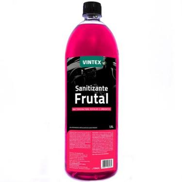 Imagem de Sanitizante Automotivo Bactericida Limpeza Cheirinho Frutal 1,5L Vinte