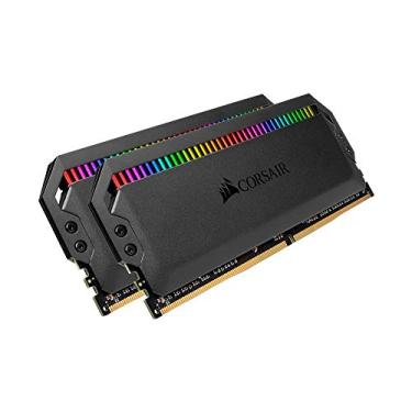 Imagem de Corsair Dominator Platinum RGB 32 GB (2 x 16 GB) DDR4 3466 (PC4-27700) C16 1,35 V - Preto
