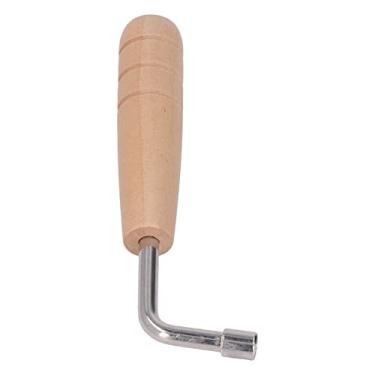 Imagem de RiToEasysports Tuning Piano Tuning Clening Lyre Harp Tuner Spanner Tool Portátil Ferramenta Profissional Com Alça de Metal e Madeira Sólida para Músicos Entusiastas de Instrumentos