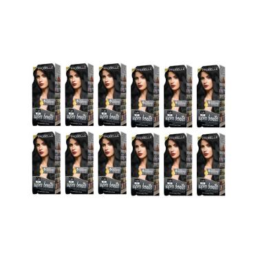 Imagem de Coloraçao Probelle Super Bonita 1.01 Preto Carvao - 12Un