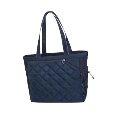 Imagem de YIJU Bolsa para Tênis e Calçados Unissex com Compartimento, Azul escuro