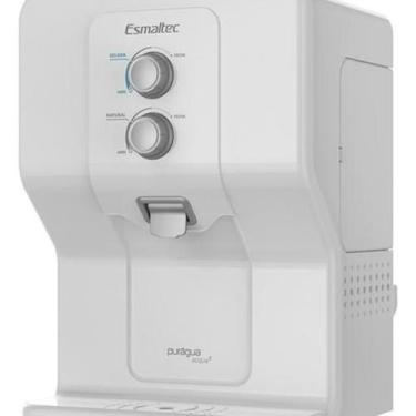 Imagem de Purificador De Água Gelada Eletronico 220V Branco - Esmaltec, 220V