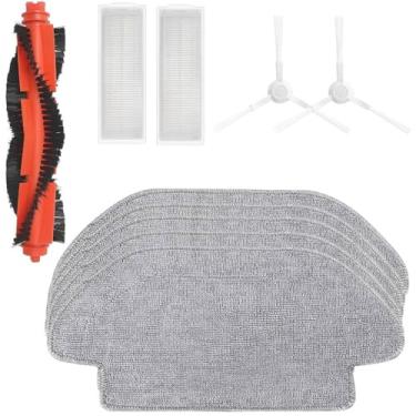 Imagem de Kit Reposição com 10 Peças para o Aspirador Robo Compatível com Xiaomi S10