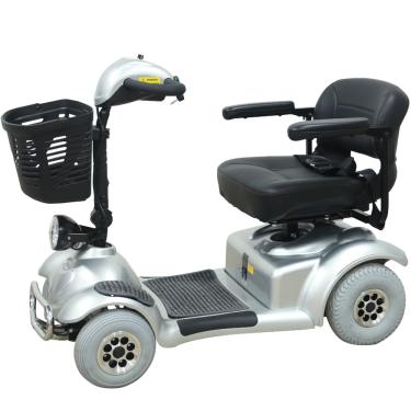 Imagem de Scooter Elétrica Cadeira de Rodas Motorizada Freedom Mirage rx com Ré cor Prata