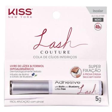 Imagem de Cola para Cílios Postiços Kiss NY - Lash Couture 48h Incolor, 1 Un