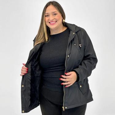 Imagem de Jaqueta Blue Rose Parka Plus Size Nylon Feminina-Feminino