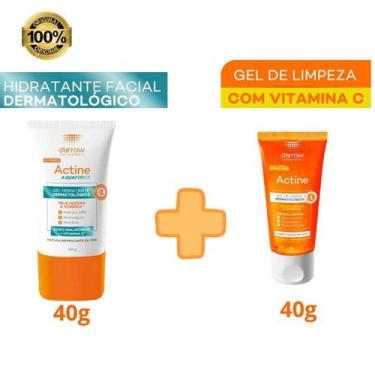 Imagem de Actine hidratante  vegano Aquaforce 40 gr para pele oleosa e sabonete 