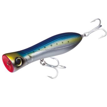 Imagem de Isca flutuante Yo-Zuri R1154-CIW Bull Pop, Sardinha cromada