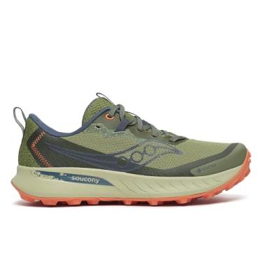 Imagem de Saucony Tênis feminino Peregrine 15 Gore-tex impermeável, Cicuta/crepúsculo, 34