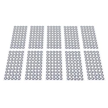 Imagem de Revopoint Marcadores de digitalização 3D de 6,0 mm para scanners 3D, pontos de rastreamento 3D, adesivos de ponto de referência, marcadores difusos (500 pontos)