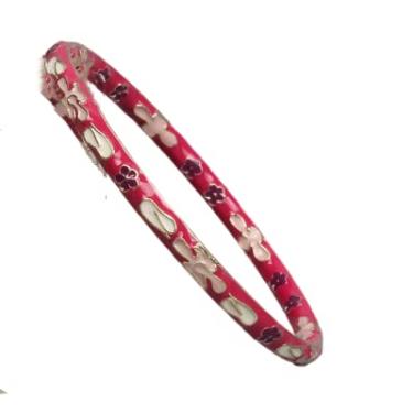 Imagem de Only My Live Home Pulseiras finas vintage coloridas Cloisonne, pulseiras étnicas de esmalte de filigrana chinesa para mulheres, artesanato tradicional ICH joias presentes, Diameter 2.28-2.36 inch wide