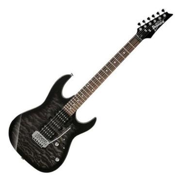 Imagem de Guitarra Elétrica Ibanez Grx 70 Qa Tks Série Gio Black Sb