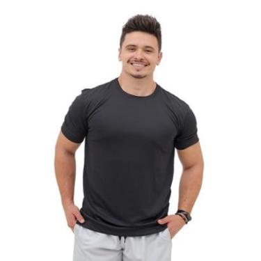 Imagem de Camiseta Básica Masculina Fit Dry Performance Treino, Corrida e Academia-Masculino
