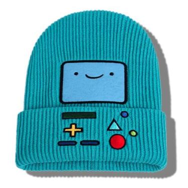 Imagem de Gorro BMO Hora de Aventura Beemo Bordado Azul Geek - Geek Force