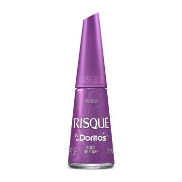 Imagem de Esmalte Risqué e Doritos Cremoso Cor Roxo de Fome 8ml