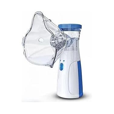 Imagem de Nebulizador Portátil Silencioso Ultrassônico Sem Fio – Inalador Compacto para Adultos, Crianças e Idosos | Alívio Respiratório Diário Rápido e Eficaz