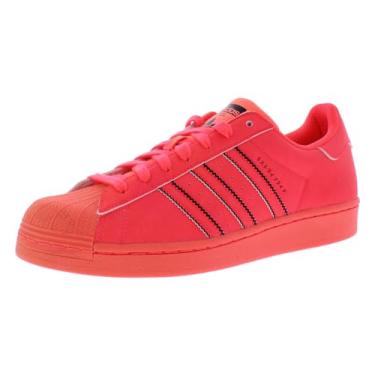 Imagem de adidas Tênis masculino Superstar, Rosa/branco/preto/rosa rosado, 39