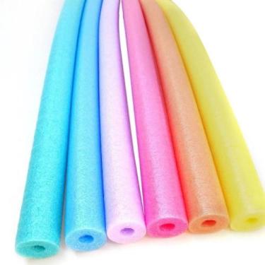 Imagem de Kit 8 Boias Espaguetes Para Piscina com Furo Cores Sortidas - Riopex