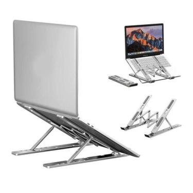 Imagem de Base Suporte Ergonômico Notebook,Netbook, Tablet Dobravel - Home Goods