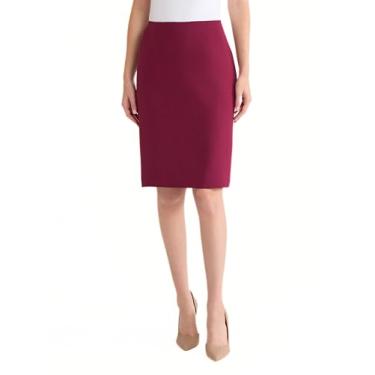 Imagem de Kasper Saia lápis feminina elástica, Shiraz, 52