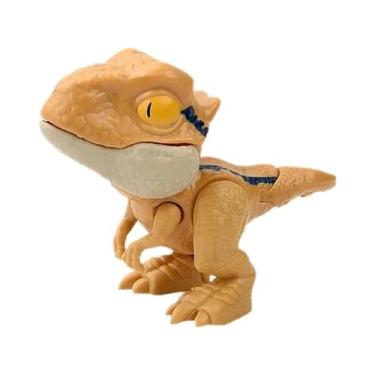 Imagem de Brinquedo Criativo de Dinossauros de Dedo para Crianças - Triceratops 
