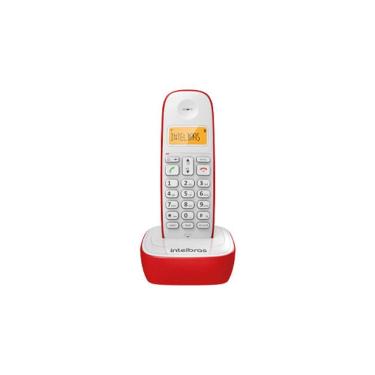 Imagem de Telefone Digital Sem Fio TS 7510 Vermelho Intelbras
