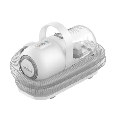 Imagem de Kit Cuidados P1 Pro Grooming 120V para Cães e Gatos, Ferramentas Profissionais, Função de Aspirador, Silencioso, Escova Desembaraçadora, Ideal para Pelagens Longas e Espessas