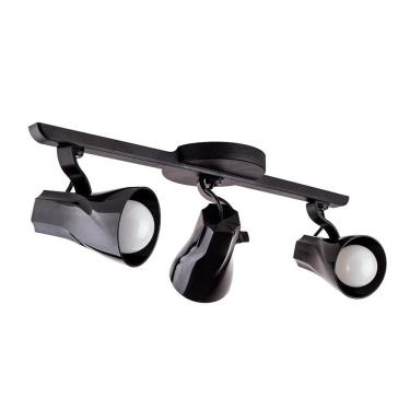 Imagem de Luminária Teto Spot Trilho Triplo Direcionável Octa 3