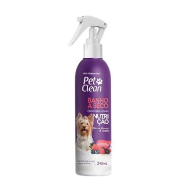 Imagem de Banho a Seco Pet Clean Nutrição Óleo de Abacate e Aveia 240ml