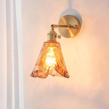 Imagem de Lâmpada De Parede De Latão Nórdico, Lâmpada De Parede Personalizada Criativa Retrô, Adequada Para Sala De Estar Corredor Bar Café Restaurante Iluminação Decorativa (Estilo 37)