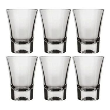 Imagem de Copo Shot Tequila Dose Cachaça Nadir 60 Ml Kit Com 6 Unid