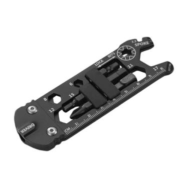 Imagem de MotiveTech Ferramenta de reparo de pneus de bicicleta, ferramenta de emergência, kit de manutenção multifuncional para mountain bikes