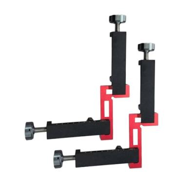 Imagem de IEUDNS Grampo fixador de ângulo de 90 graus, ferramenta de montagem de gaveta para construção de janelas, ferramenta de calibração de liga de alumínio, 6 Peças