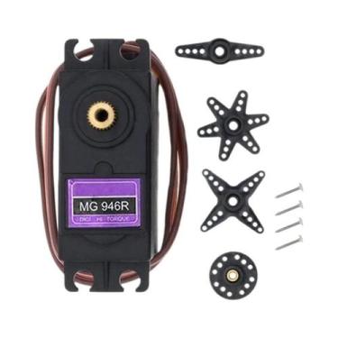 Imagem de Servo De Metal Para Arduino UNO DIY Braço Mecânico Modelo De Helicópte