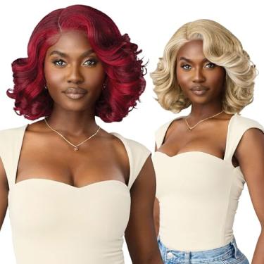 Imagem de Outre Melted Hairline Synthetic Hd Lace Front Wig - Mh 119 (Color : Ginger Spice)