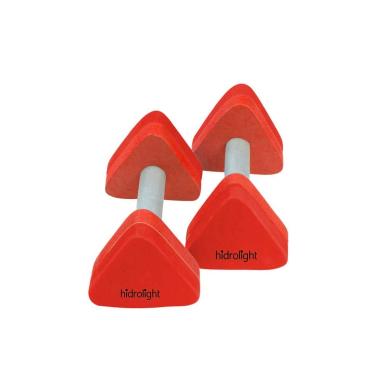 Imagem de Halter Piramide Eva (1Kg) - Vermelho, Hidrolight