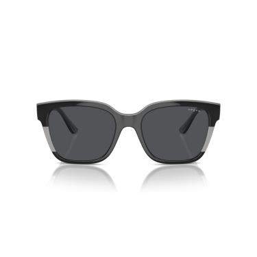 Imagem de Óculos de Sol Vogue Eyewear 0VO5558S 313387 Tam 55 / Preto - Lentes Cinza Escuro