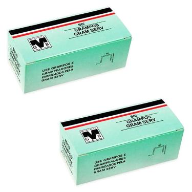 Imagem de Grampo para Grampeador Pneumático 80/14mm Rocama - 2 Caixas