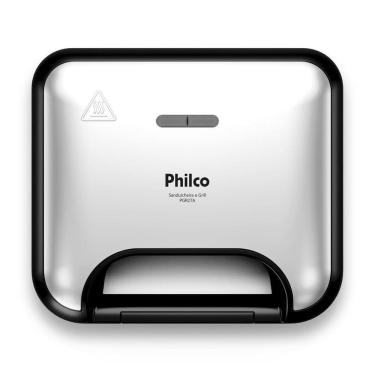 Imagem de Sanduicheira e Grill Philco Inox 2 em 1 PGR27A 750W
