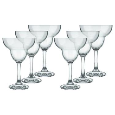 Imagem de Conjunto De Taças De Vidro Margarita Drink 6 Peças 335 Ml