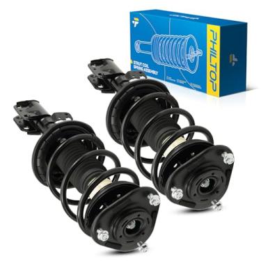 Imagem de PHILTOP Amortecedores dianteiros para tC 2005-2010, amortecedores completos com montagem de mola helicoidal, suportes carregados de suspensão rápida 172390/172391 2 peças