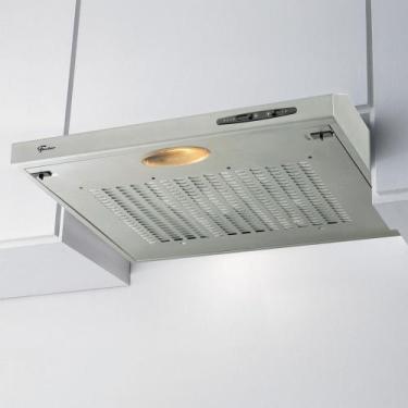 Imagem de Coifa Depurador Power Steel 60cm 127v Inox - Fischer, 110V, Cinza clar