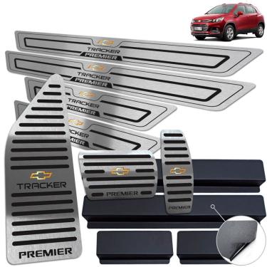 Imagem de Descanso De Pé Soleira Pedaleira Preto Tracker Premier